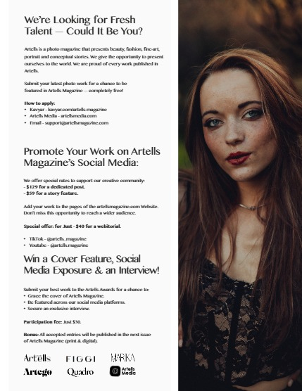 ARTELLS MAGAZINE - PORTRAIT JULY (Vol 4189), page 3