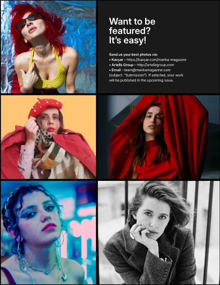 MARIKA MAGAZINE PORTRAIT (ISSUE 6062 - DECEMBER), page 3