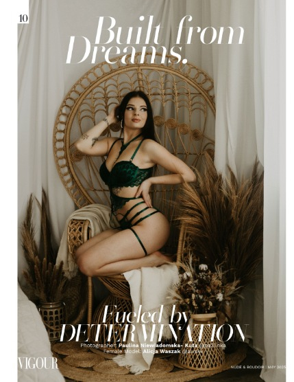 VIGOUR MAGAZINE Nude & Boudoir | May 2025 | Issue 06, page 10