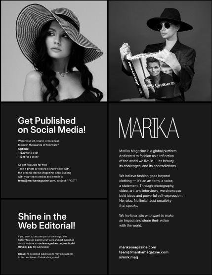 MARIKA MAGAZINE PORTRAIT (ISSUE 6321 - June), page 2