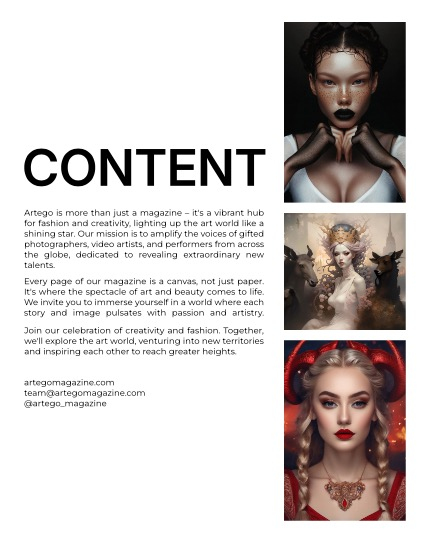 ARTEGO MAGAZINE - FINE-ART & AI MARCH ISSUE 712, page 2