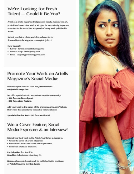 ARTELLS MAGAZINE - PORTRAIT JUNE (Vol 3334), page 3