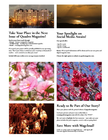 QUADRO MAGAZINE - NATURE & TRAVELS JANUARY (Vol 1417), page 3