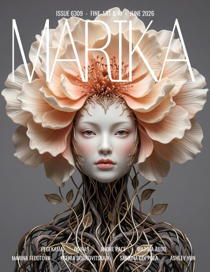 MARIKA MAGAZINE FINE-ART & AI (ISSUE 6309 - June), page 1