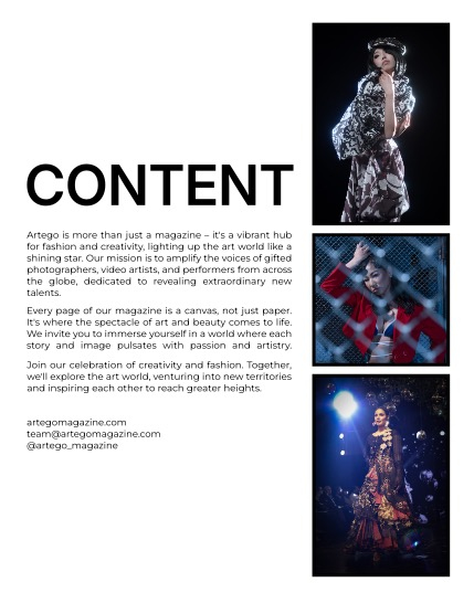 ARTEGO MAGAZINE - FASHION & GLAMOUR JUNE ISSUE 1395, page 2