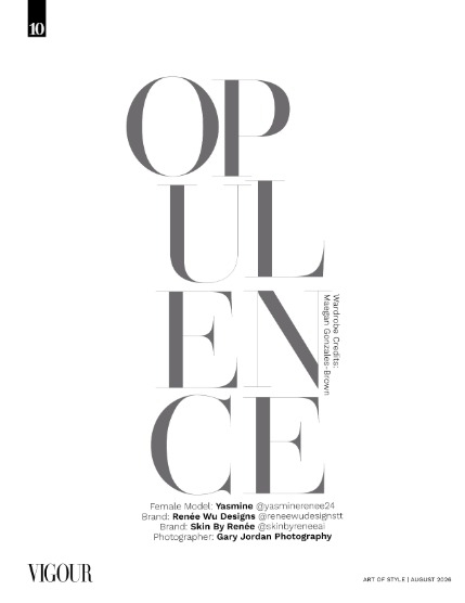 VIGOUR MAGAZINE The Art of Style | August 2026 | Issue 01, page 10