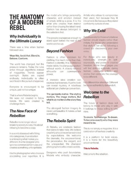 Ребелия, журнал. Октябрь 2026, выпуск 27 (Rebelia Issue 027, October 2026), page 3