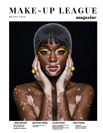 Make-up League magazine spring 2025, page 1