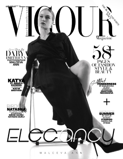 VIGOUR MAGAZINE Black And White | June 2025 | Issue 02, page 1