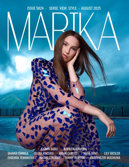 MARIKA MAGAZINE SENSE. VIEW. STYLE (ISSUE 5824 - AUGUST), page 1