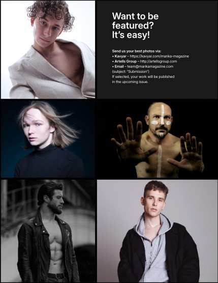 MARIKA MAGAZINE MEN (ISSUE 5888 - SEPTEMBER), page 3