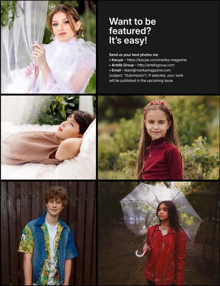 MARIKA MAGAZINE TEEN & KIDS (ISSUE 6026 - NOVEMBER), page 3