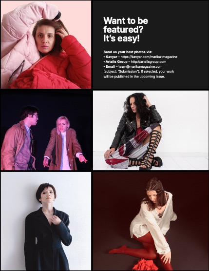 MARIKA MAGAZINE PORTRAIT (ISSUE 6142 - JANUARY), page 3