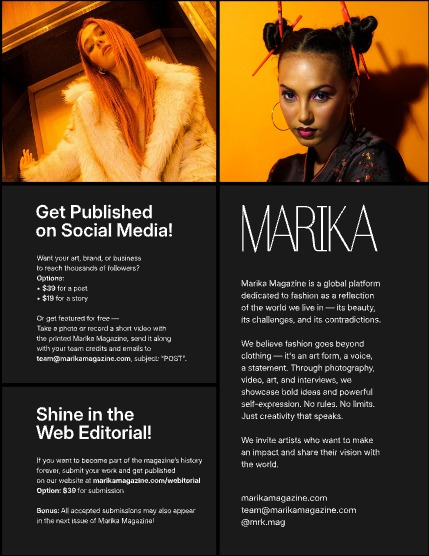 MARIKA MAGAZINE FASHION & GLAMOUR (ISSUE 6287 - May), page 2