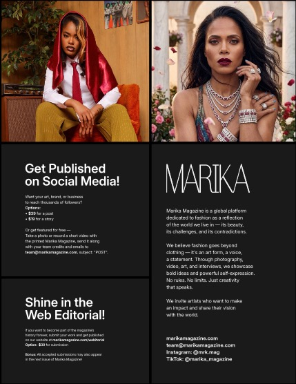 MARIKA MAGAZINE PORTRAIT (ISSUE 6354 - July), page 2
