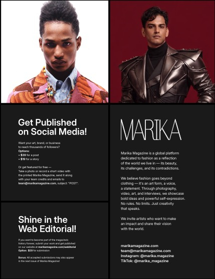 MARIKA MAGAZINE MEN (ISSUE 6437 - OCTOBER), page 2