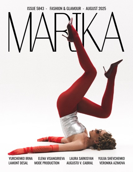 MARIKA MAGAZINE FASHION & GLAMOUR (ISSUE 5843 - AUGUST), page 1