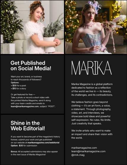 MARIKA MAGAZINE CHRISTMAS (ISSUE 6098 - JANUARY), page 2