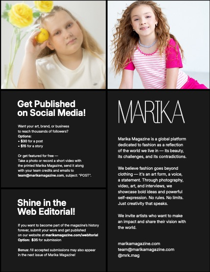 MARIKA MAGAZINE TEEN & KIDS (ISSUE 5851 - AUGUST), page 2