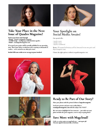 QUADRO MAGAZINE - PORTRAIT APRIL (Vol 1557), page 3