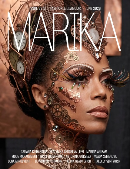 MARIKA MAGAZINE FASHION & GLAMOUR (ISSUE 6313 - JUNE), page 1