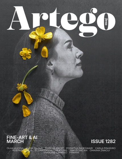 ARTEGO MAGAZINE - FINE-ART & AI MARCH ISSUE 1282, page 1