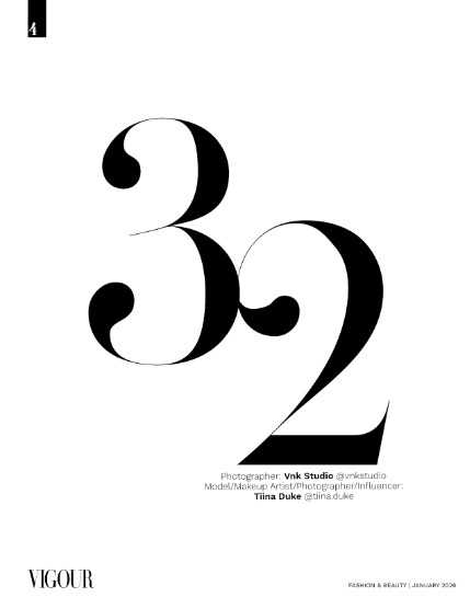 VIGOUR MAGAZINE Fashion & Beauty | January 2026 | Issue 08, page 4