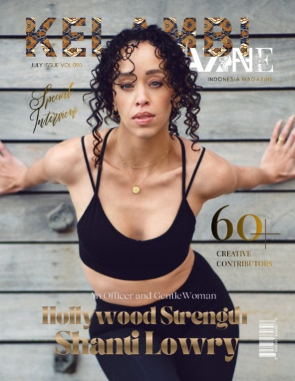 Kelambi Magazine Fitness Swimsuit Underwater, Special Cover Story Shanti Lowry July Edition Vol 090, page 1