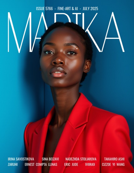 MARIKA MAGAZINE FINE-ART & AI (ISSUE 5766 - JULY), page 1