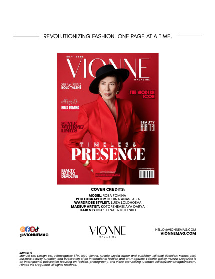 VIONNE Magazine - ISSUE #15 - JULY, page 2