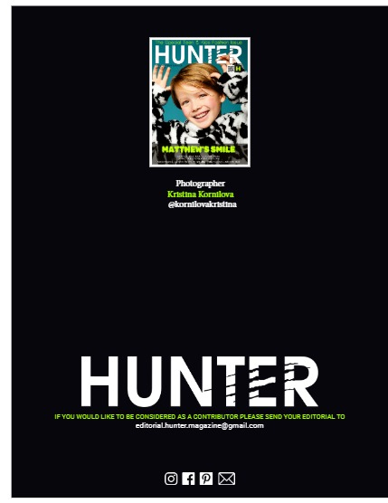 The HHUNTER Magazine Teen & KIDS issue April 2025, page 2