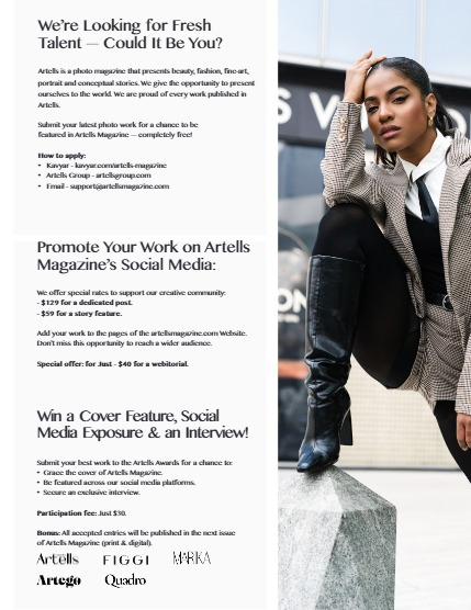 ARTELLS MAGAZINE - PORTRAIT APRIL (Vol 4019), page 3