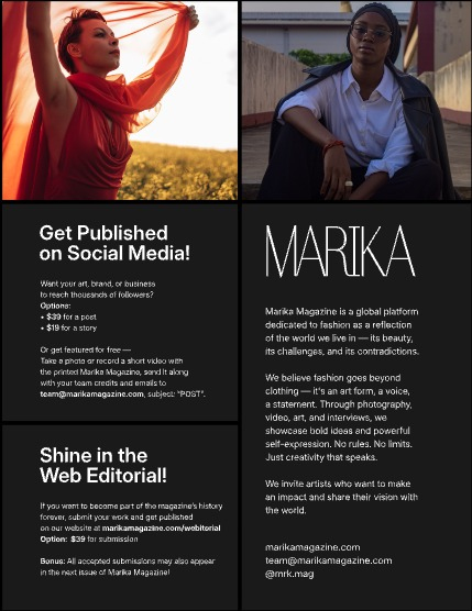 MARIKA MAGAZINE PORTRAIT (ISSUE 6304 - MAY), page 2