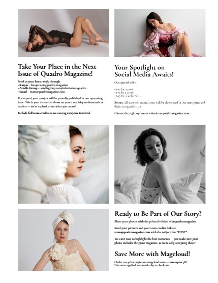 QUADRO MAGAZINE - PORTRAIT MAY (Vol 1600), page 3