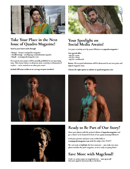 QUADRO MAGAZINE - MEN JUNE (Vol 1119), page 3