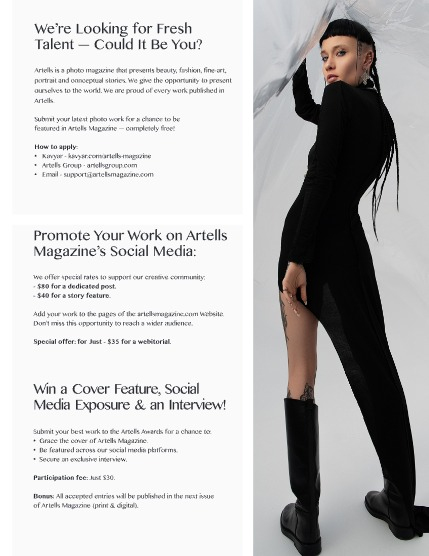 ARTELLS MAGAZINE - FASHION & GLAMOUR JANUARY (Vol 3822), page 3