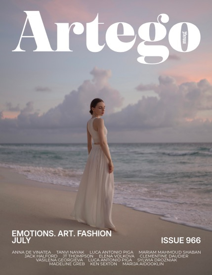 ARTEGO MAGAZINE - EMOTIONS. ART. FASHION JULY ISSUE 966, page 1