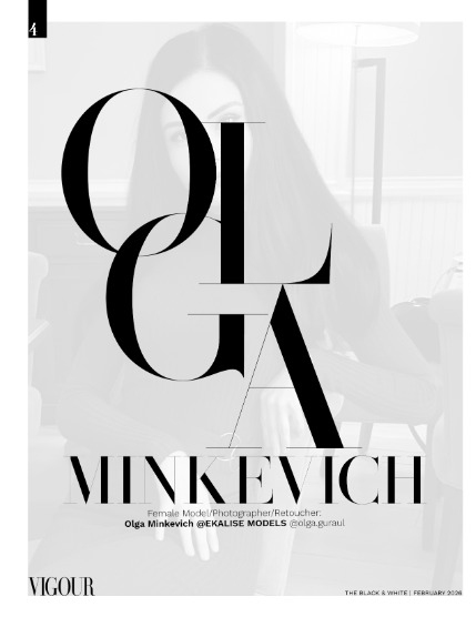 VIGOUR MAGAZINE The Black And White | February 2026 | Issue 02, page 4