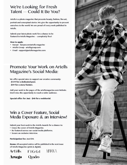 ARTELLS MAGAZINE - PORTRAIT JUNE (Vol 4145), page 3