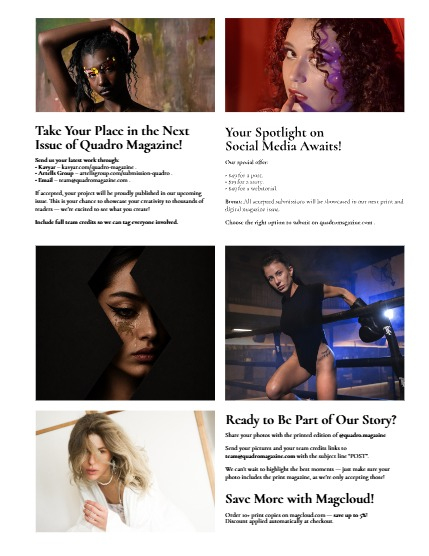 QUADRO MAGAZINE - PORTRAIT JUNE (Vol 1648), page 3