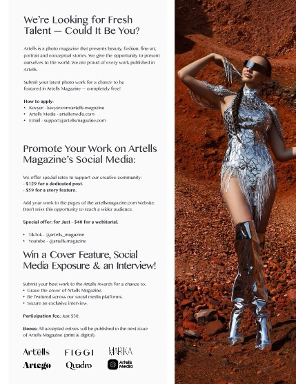 ARTELLS MAGAZINE - FANTASY & AI AUGUST (Vol 4198), page 3