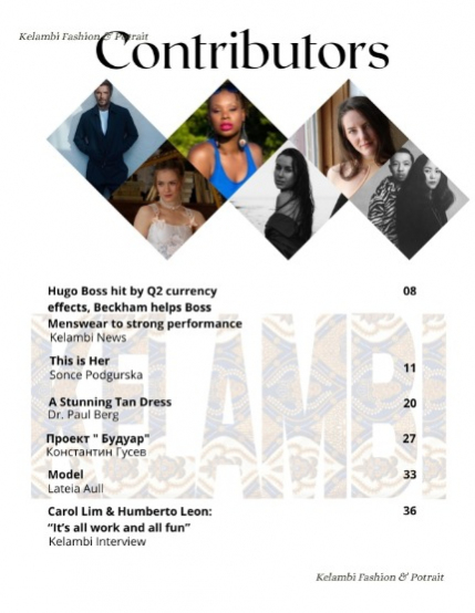 Kelambi Magazine Fashion & Potrait Photography Summer Issue 6th august 2025, page 4
