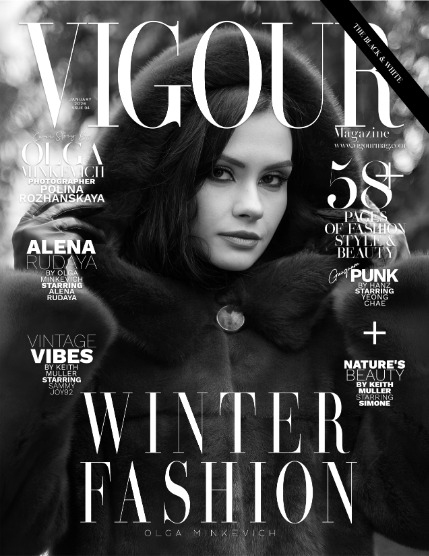 VIGOUR MAGAZINE The Black And White | January 2026 | Issue 04, page 1
