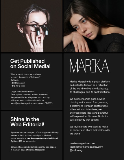 MARIKA MAGAZINE PORTRAIT (ISSUE 6260 - APRIL), page 2