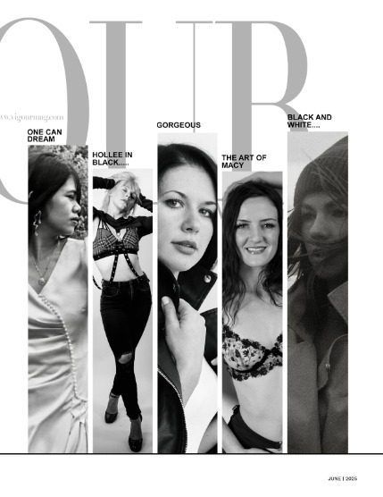 VIGOUR MAGAZINE Black And White | June 2025 | Issue 03, page 3