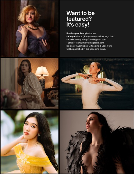 MARIKA MAGAZINE PORTRAIT (ISSUE 6138 - January), page 3