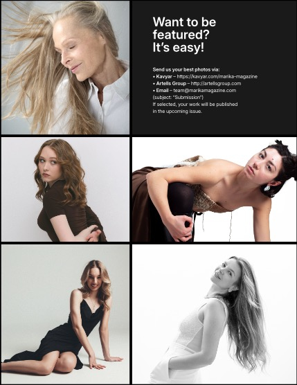 MARIKA MAGAZINE PORTRAIT (ISSUE 5757 - JUNE), page 3