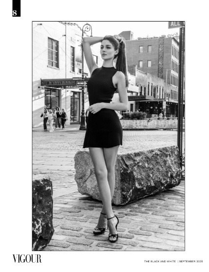 VIGOUR MAGAZINE The Black And White | September 2025 | Issue 01, page 8