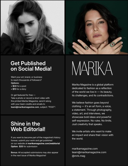 MARIKA MAGAZINE FASHION & GLAMOUR (ISSUE 6163 - February), page 2