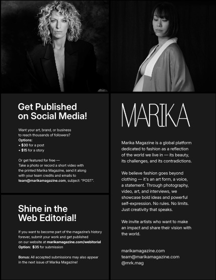 MARIKA MAGAZINE PORTRAIT (ISSUE 6224 - MARCH), page 2